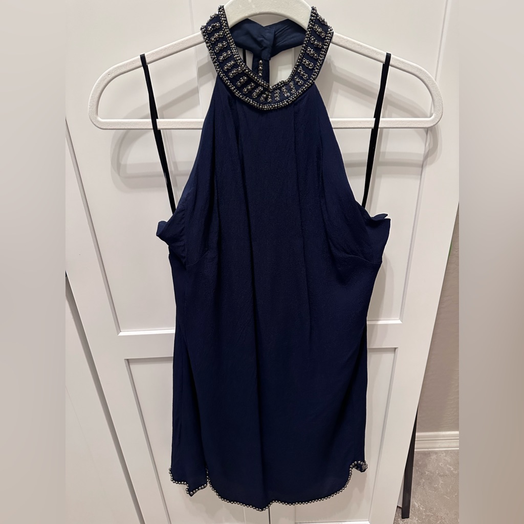 Nbd Lourdes Dress In Navy